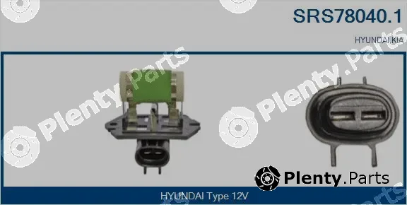 Sando SRS78040.1 — Series resistor, electric motor (radiator fan)