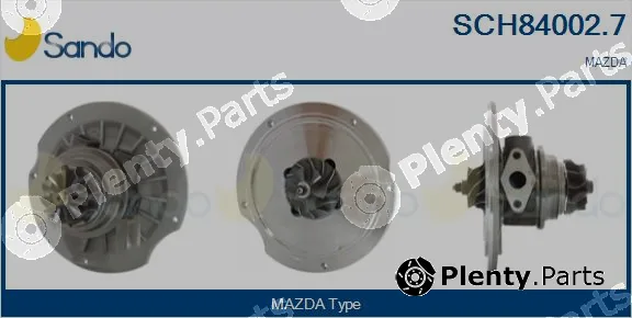 Sando SCH84002.7 — Core assembly, turbocharger
