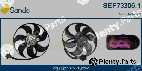 Sando SEF73306.1 — Fan, engine cooling