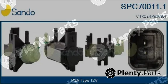 Sando SPC70011.1 — Pressure Converter, exhaust control