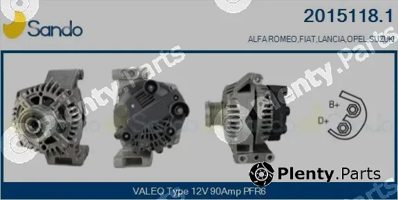 Sando 2015118.1 — Alternator