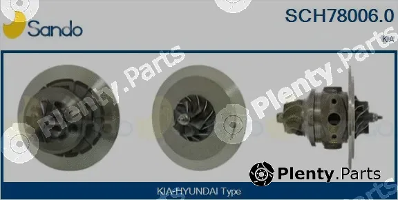 Sando SCH78006.0 — Core assembly, turbocharger