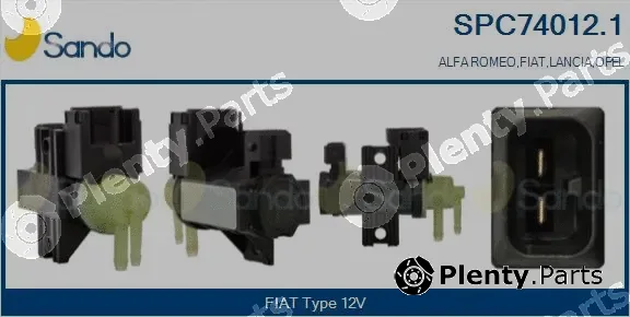 Sando SPC74012.1 — Pressure Converter, exhaust control