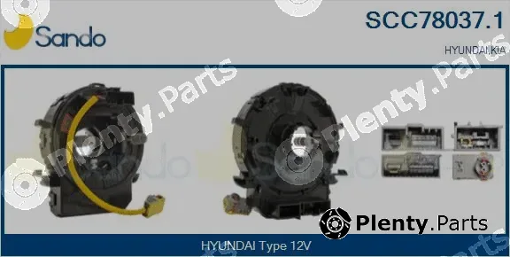 Sando SCC78037.1 — Clockspring, airbag