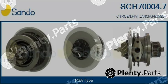 Sando SCH70004.7 — Core assembly, turbocharger