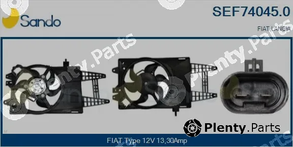 Sando SEF74045.0 — Electric Motor, radiator fan