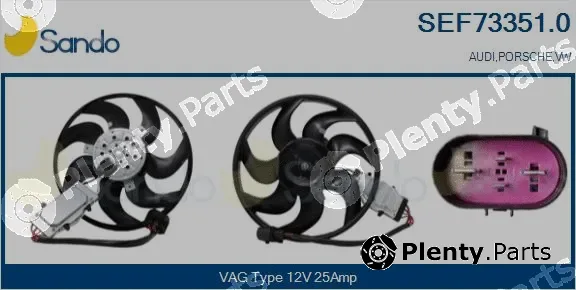 Sando SEF73351.0 — Fan, engine cooling
