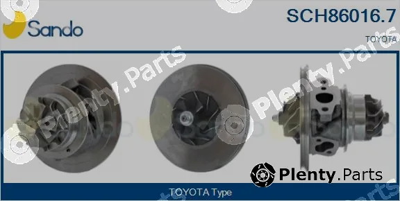 Sando SCH86016.7 — Core assembly, turbocharger