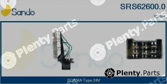 Sando SRS62600.0 — Resistor, interior blower