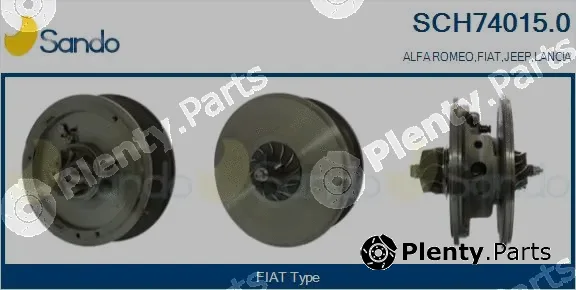 Sando SCH74015.0 — Core assembly, turbocharger