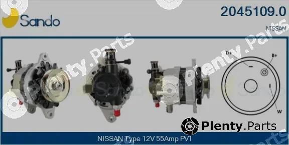 Sando 2045109.0 — Alternator