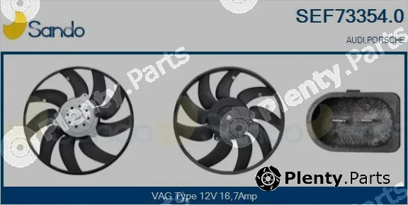 Sando SEF73354.0 — Fan, engine cooling