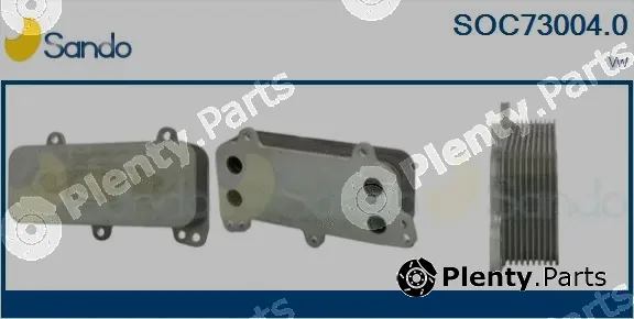 Sando SOC73004.0 — Oil Cooler, engine oil