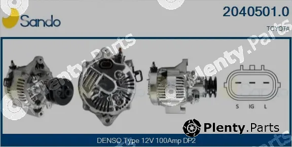 Sando 2040501.0 — Alternator