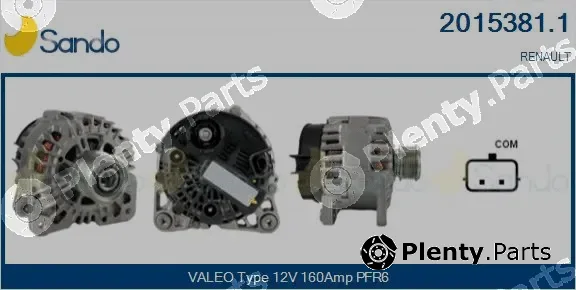 Sando 2015381.1 — Alternator