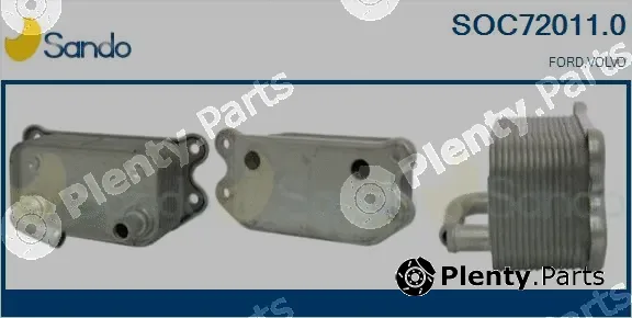 Sando SOC72011.0 — Oil Cooler, engine oil