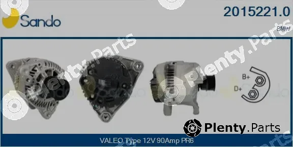Sando 2015221.0 — Alternator