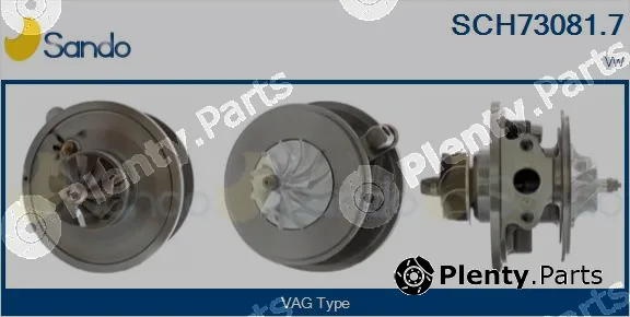Sando SCH73081.7 — Core assembly, turbocharger