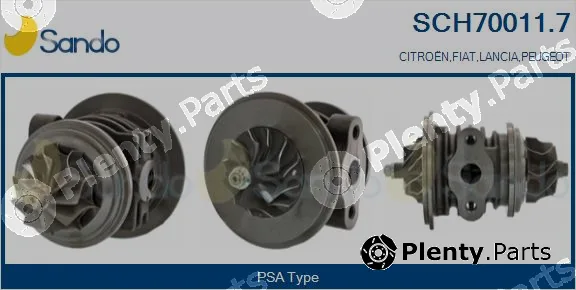 Sando SCH70011.7 — Core assembly, turbocharger