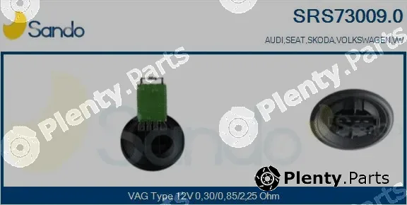 Sando SRS73009.0 — Resistor, interior blower