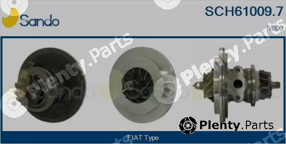 Sando SCH61009.7 — Core assembly, turbocharger