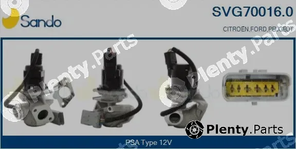Sando SVG70016.0 — EGR Valve