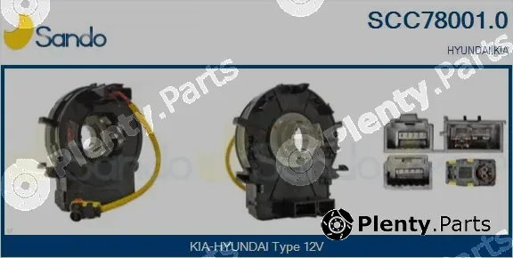 Sando SCC78001.0 — Clockspring, airbag