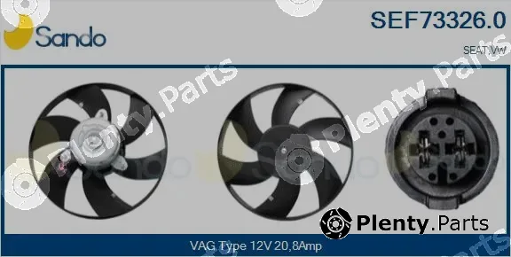 Sando SEF73326.0 — Fan, engine cooling