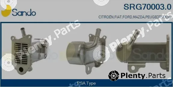 Sando SRG70003.0 — Cooler, exhaust gas recirculation