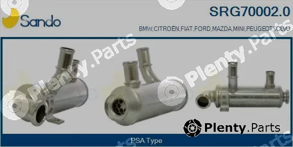 Sando SRG70002.0 — Cooler, exhaust gas recirculation