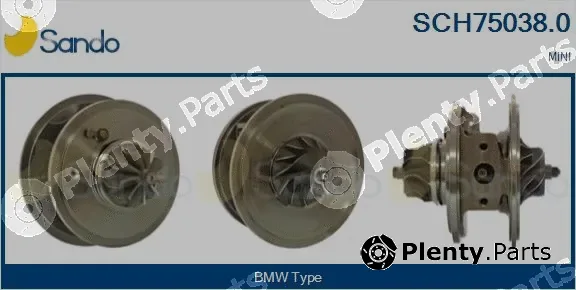 Sando SCH75038.0 — Core assembly, turbocharger