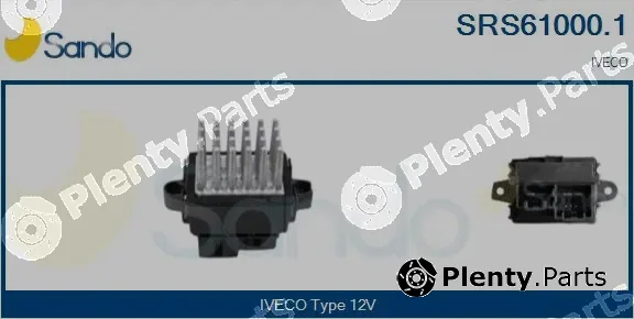 Sando SRS61000.1 — Resistor, interior blower