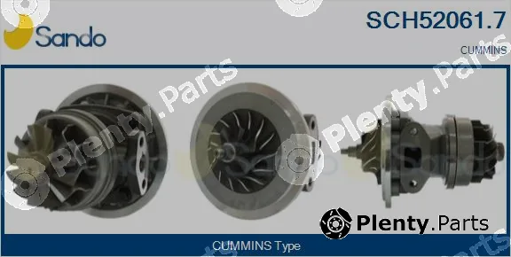 Sando SCH52061.7 — Core assembly, turbocharger