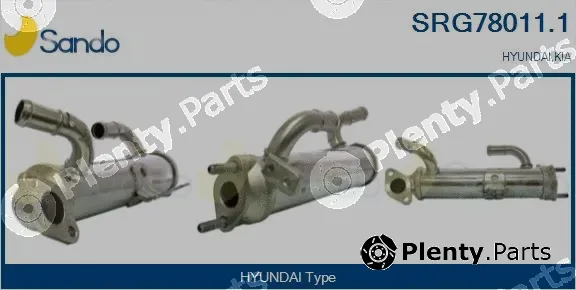 Sando SRG78011.1 — Cooler, exhaust gas recirculation