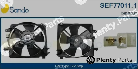 Sando SEF77011.1 — Electric Motor, radiator fan