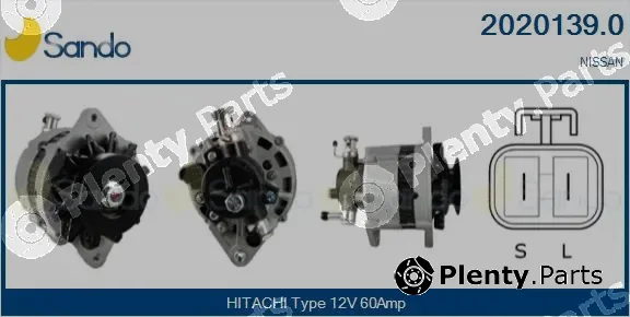 Sando 2020139.0 — Alternator