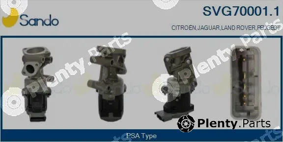 Sando SVG70001.1 — EGR Valve