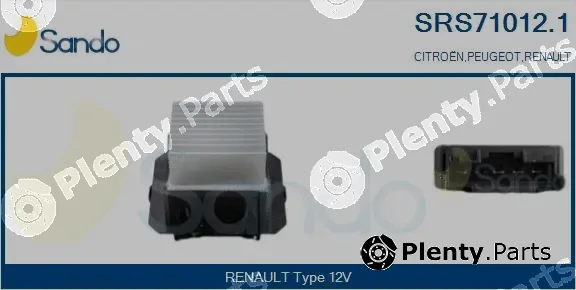 Sando SRS71012.1 — Resistor, interior blower