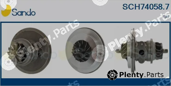 Sando SCH74058.7 — Core assembly, turbocharger