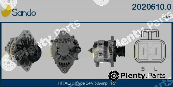 Sando 2020610.0 — Alternator