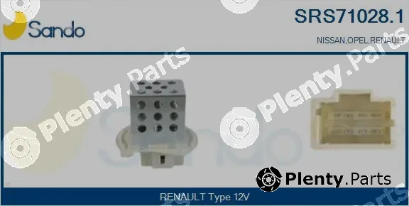 Sando SRS71028.1 — Resistor, interior blower