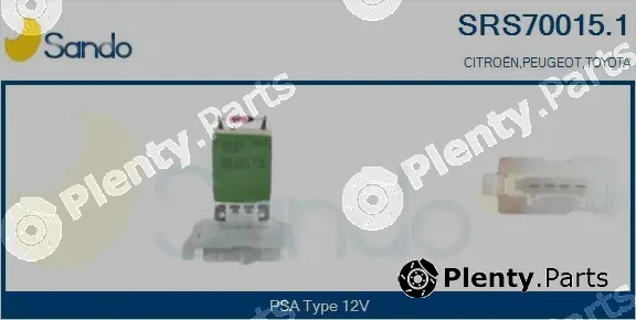 Sando SRS70015.1 — Resistor, interior blower