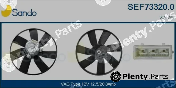Sando SEF73320.0 — Fan, engine cooling