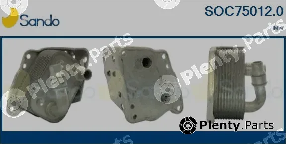 Sando SOC75012.0 — Oil Cooler, engine oil