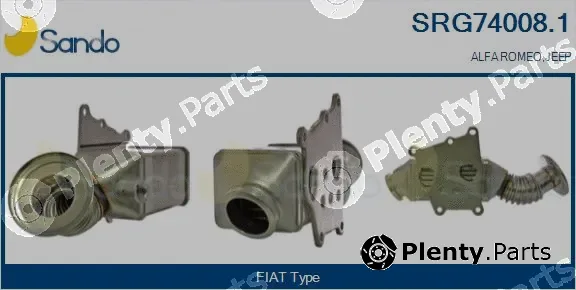 Sando SRG74008.1 — Cooler, exhaust gas recirculation