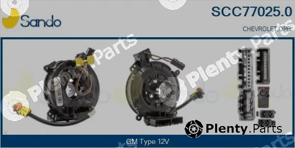 Sando SCC77025.0 — Clockspring, airbag