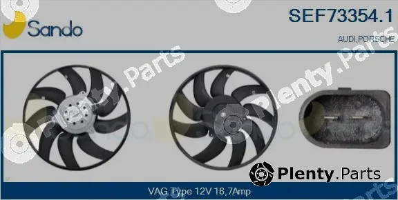 Sando SEF73354.1 — Fan, engine cooling