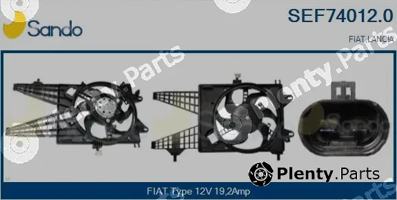 Sando SEF74012.0 — Electric Motor, radiator fan