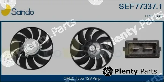 Sando SEF77337.1 — Fan, engine cooling