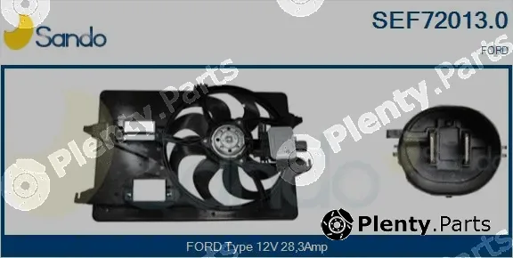 Sando SEF72013.0 — Electric Motor, radiator fan